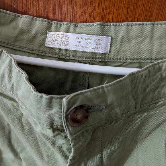 Bundle of 3 Zara women's chino khaki pants - Picture 7 of 11